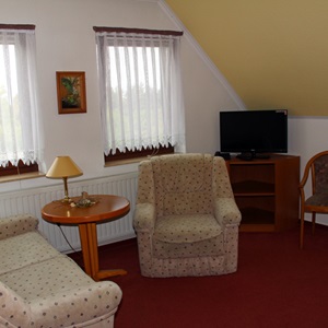 Doppelzimmer im Landhotel Biberburg